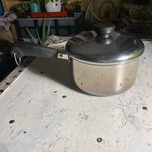 Revere Ware 1.5 Quart Stainless Steel Pan & Lid